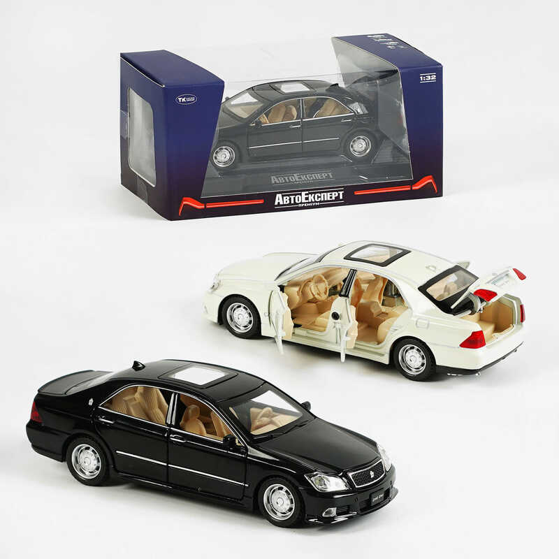 Машинка GT - 22055 (72/2) "Авто Експерт", 2 кольори, металопластик, масштаб 1:32, звук, світло, інерція, рухомі елементи, в коробці