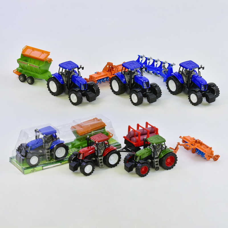 Трактор з причепом 4066-6066-8066-9066 (30) інерція, в слюді