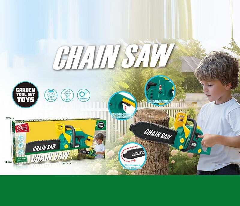 Пила T 2050 (36/2) на батарейках, звук, в коробці