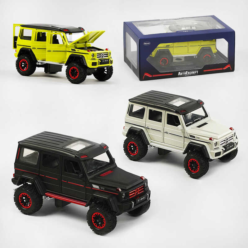 Машинка GT - 09002 (24) "Авто Експерт", 3 кольори, металопластик, 1:24, звук, світло, інерція, рухомі елементи, у коробці, ВИДАЄТЬСЯ МІКС ВИДІВ