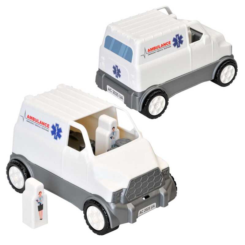 гр Авто "Smart wheels" швидка допомога 40046 (14)  "Tigres", 26х15х15 см