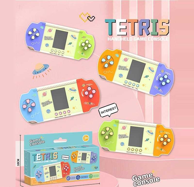 Тетрис 6655-1 A (240/2) регулювання гучності, класичні ігри, звук, на батарейках, рівні складності, в коробці, ВИДАЄТЬСЯ ТІЛЬКИ МІКС ВИДІВ