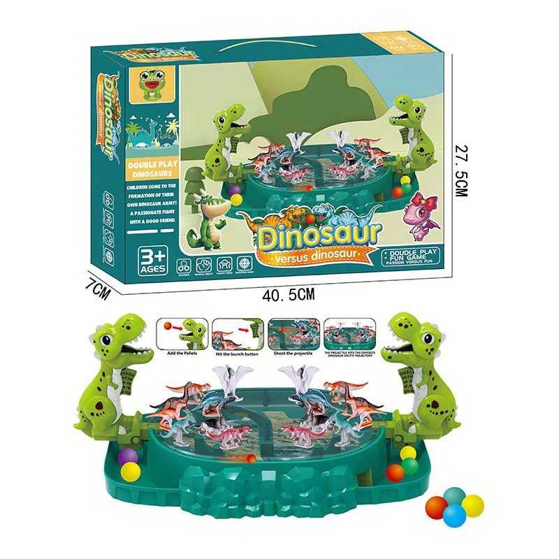 Розважальна гра 1400-1 (24) “Дино битва”, в коробці