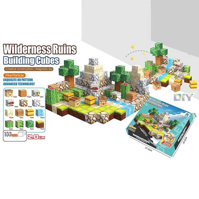 Магнітний конструктор FD 1688 A5 (36) в коробці