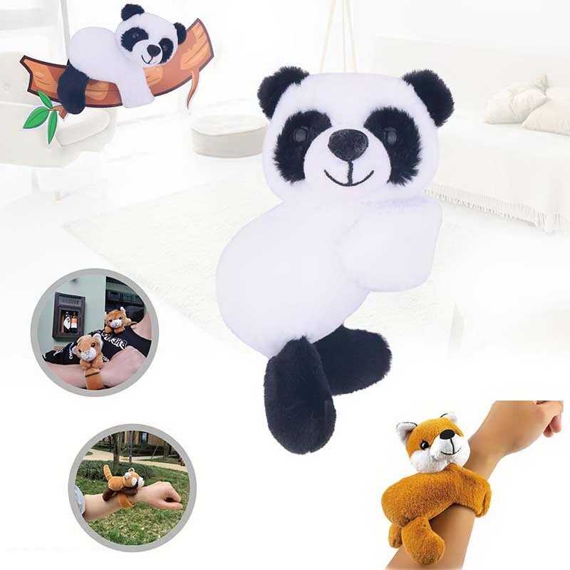 М’яка іграшка-браслет 034-13 (240) чіпляється лапками на руку