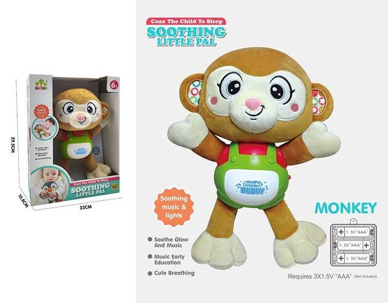 Музична іграшка SL 88076 (24/2) підсвічування, звук, мелодії, шелесткі елементи, в коробці