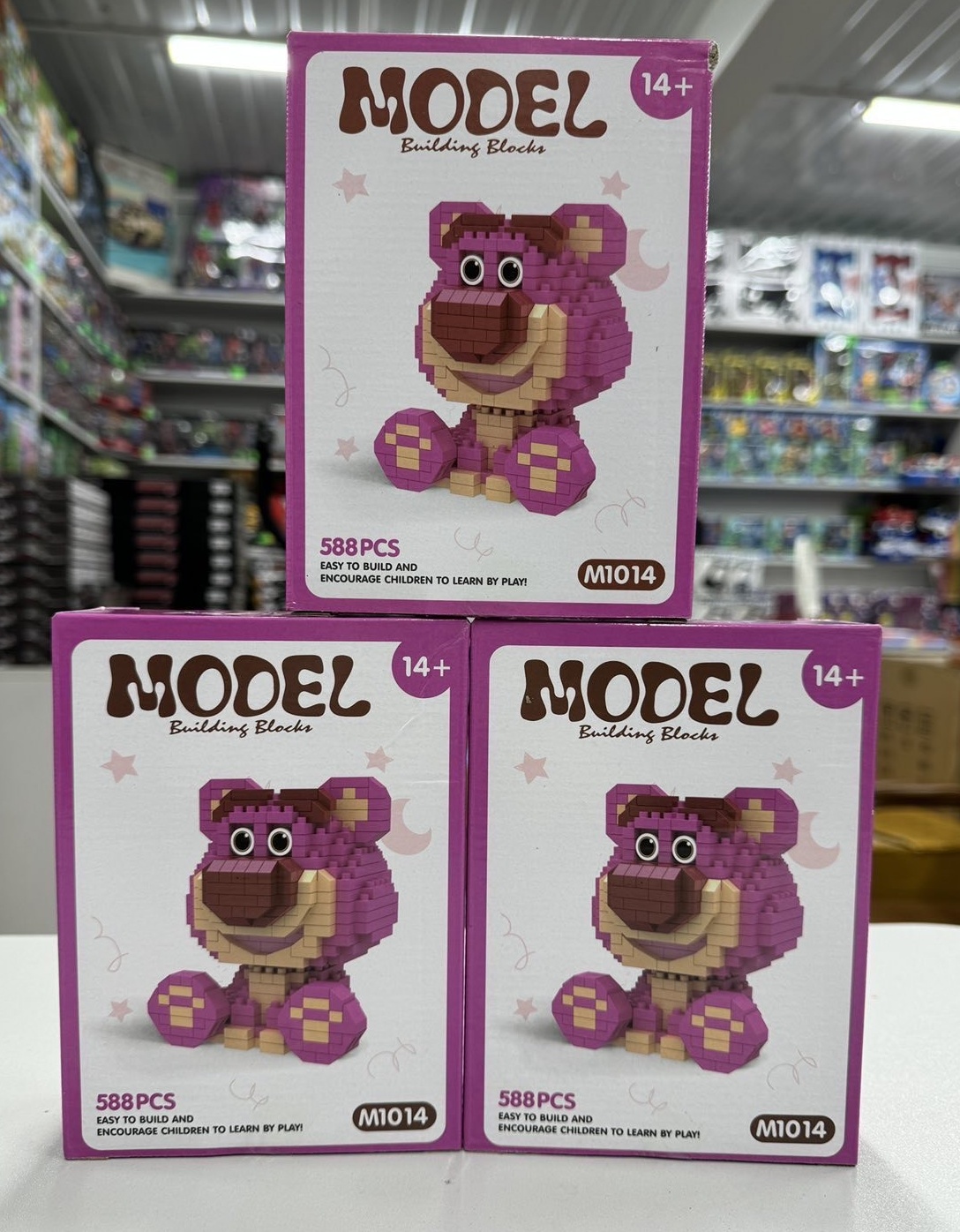 Конструктор "Ведмежа" M1014 , 588 дет. , коробка