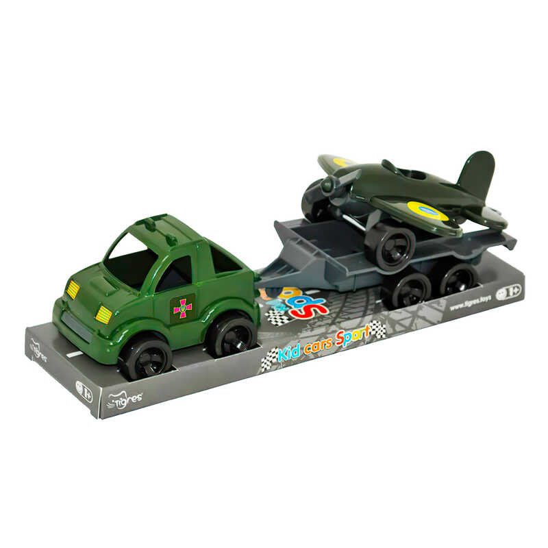 гр Набір авто "Kid cars" військовий на планшетці 39997 (20) "Tigres"