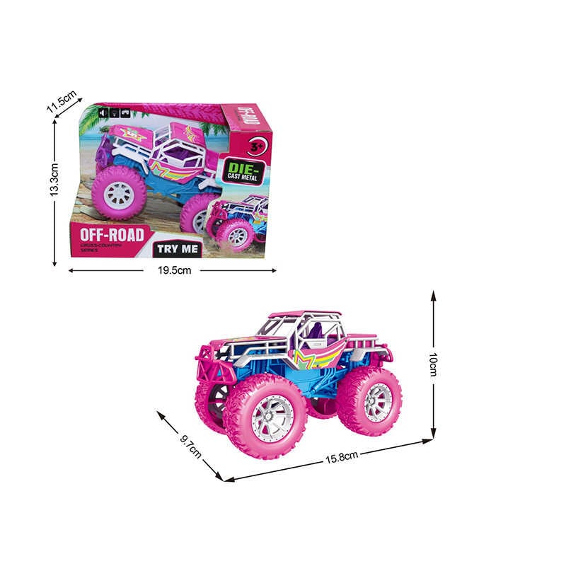 Машинка Z 260 G (96/2) металопластик, інерція, гумові шини, в коробці