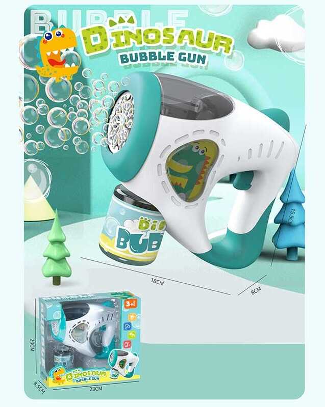 Пістолет з мильними бульбашками 922-801 Штрих=90710 (48) світло, на батарейках, в коробці