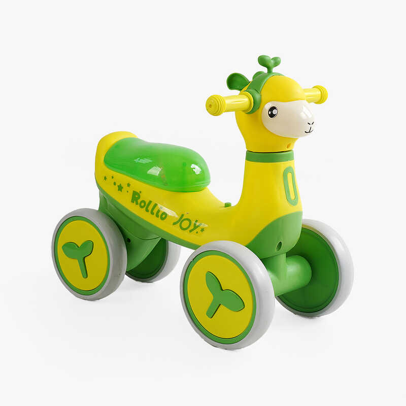 Велобіг JOY 4-х колісний JS-69011 (1) колеса PU, рама пластик, УКРАЇНСЬКЕ ОЗВУЧУВАННЯ та підсвічування, в коробці