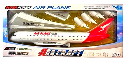 Літак А 380-73 , звук , світло , коробка