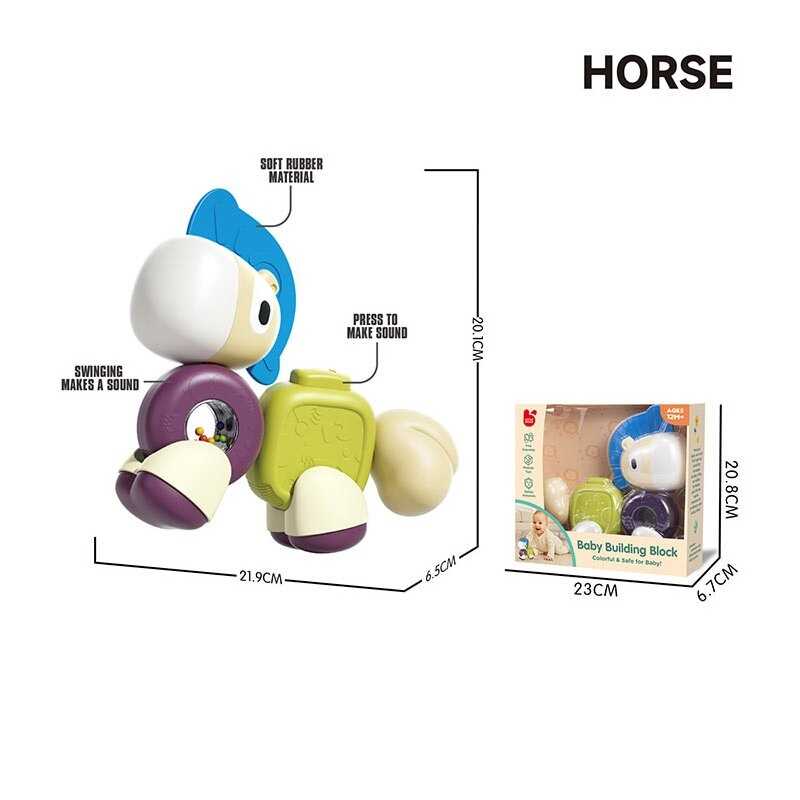 Брязкальце 199 SY (36) прорізувач, кульки, що брязкають, пискавка, тріскачка, елементи обертаються, в коробці