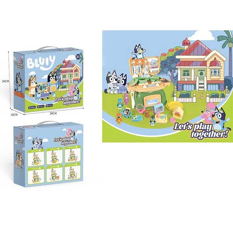 Кухня 228-12 F (48/2) духова піч, 23 см  13 см  20 см, посуд, плита, каструля, сковорідка, ніж, лопатка, декоративна їжа, герої, в коробці