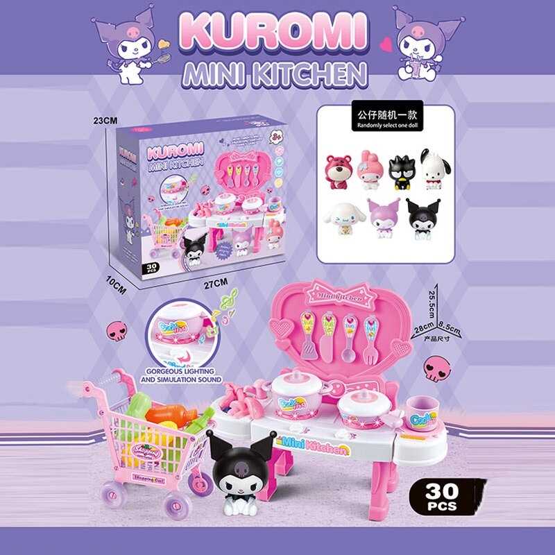 Кухня з героєм LT 117-1 (72) плита має підсвічування та звукову імітацію приготування, візок для покупок, посуд, в коробці