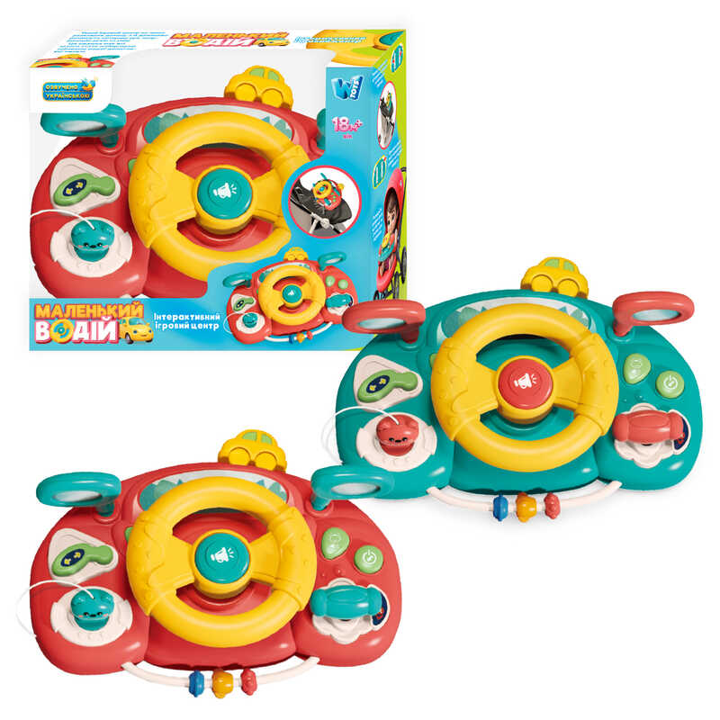 Кермо "Маленький водій" 91739 (36) "WToys", 2 кольори, в коробці