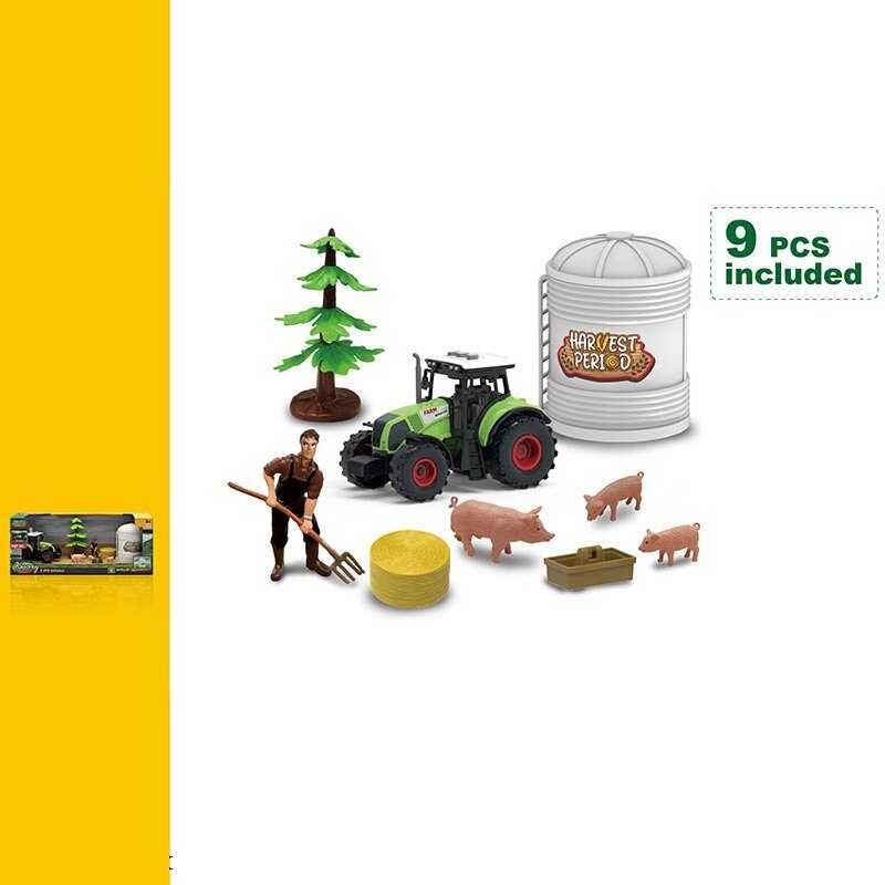 Ферма 550-26 K (24/2) трактор, інерційний механізм, фігурки, звукові ефекти, підсвічування, в коробці