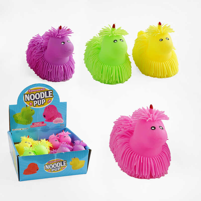 Антистрес C 68689 (18) ЦІНА ЗА 8 ШТУК У БЛОЦІ, “Єдиноріг”, підсвічування, розмір - 16,5х12,5 см, в коробці