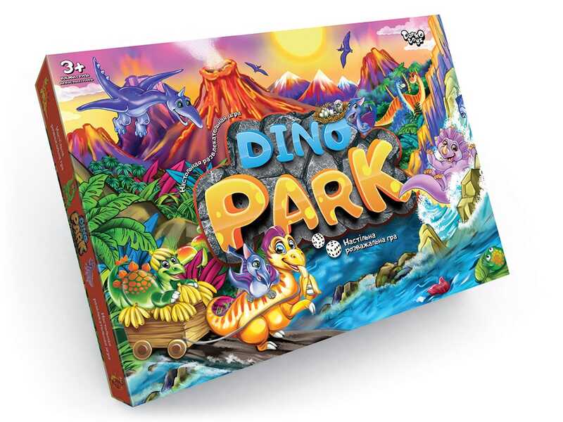 гр Настільна розважальна гра "Dino Park" DTG95 (20) "Danko Toys", у коробці
