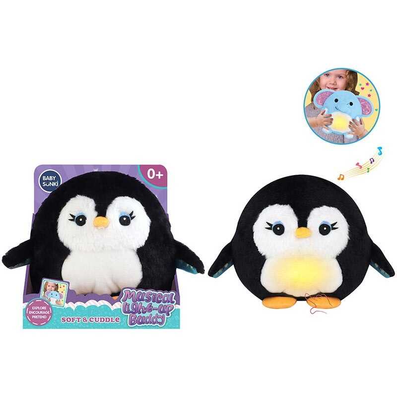 Нічник 1965-5 (36) “Пінгвін”, підсвічування, колискові мелодії, в коробці