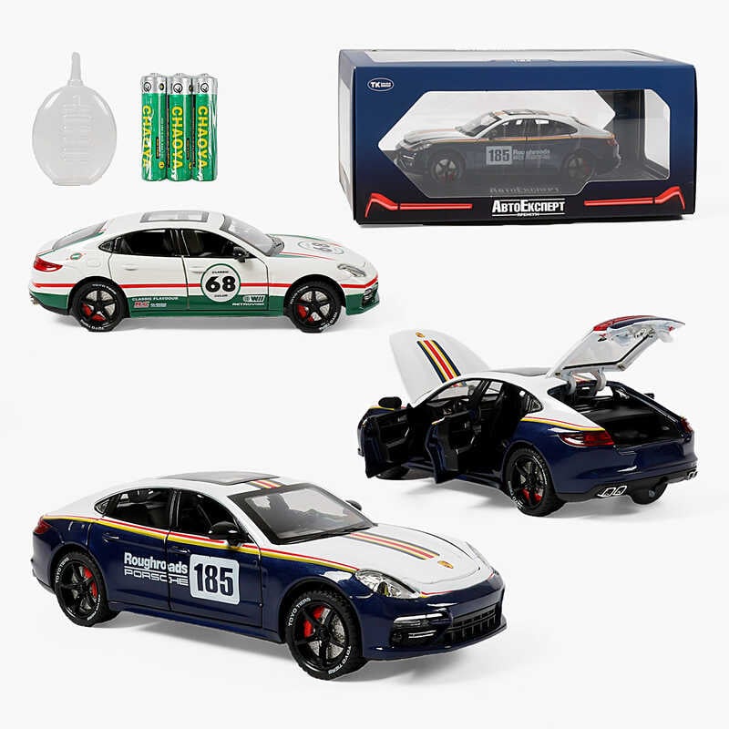 Машинка GT - 93524 (24/2) "Авто Експерт", 2 види, металопластик, 1:24, звук, світло, інерція, парогенерація, відчиняються двері, капот, багажник, у коробці