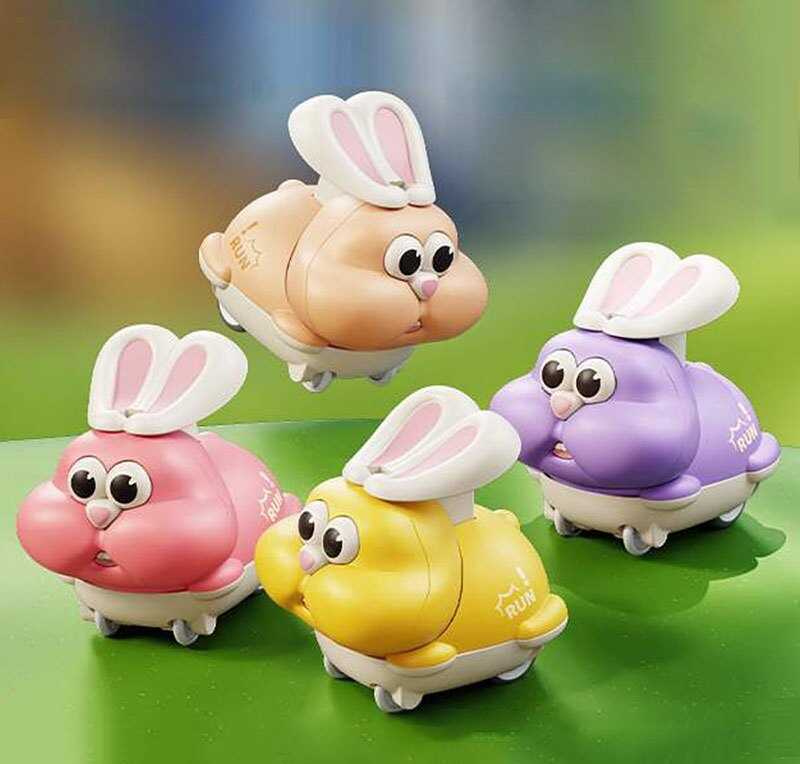 Машинка K 060 (360) 4 кольори, "Кролик", інерція, ЦІНА ЗА 1 ШТУКУ, в пакеті, ВИДАЄТЬСЯ ТІЛЬКИ МІКС ВИДІВ