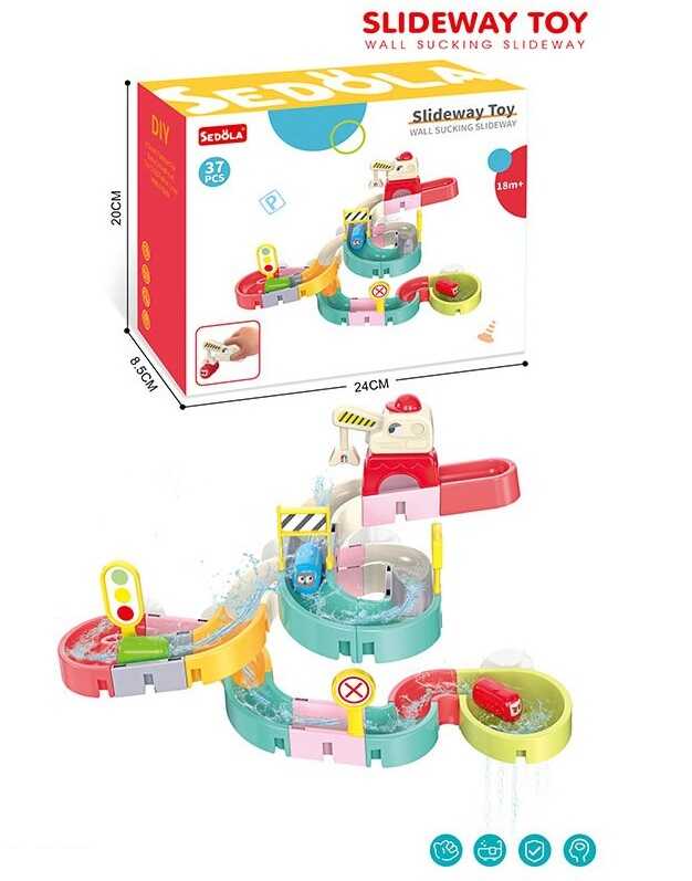 Гра для ванни 8366-45 A (48) "Гірка", 37 елементів, магнітний підіймач, в коробці