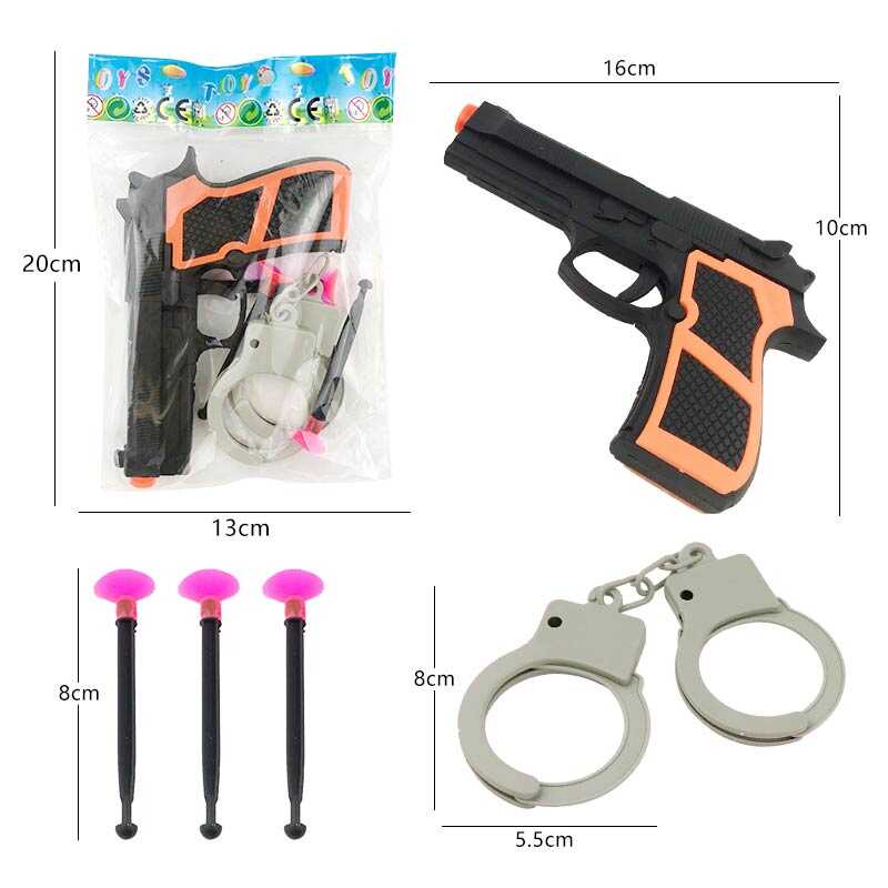 Пістолет 1936-15 (600/2) патрони на присосці, наручники, у пакеті