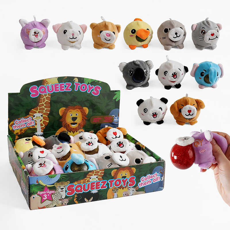 Гра антистрес M 18627 (12) ЦІНА ЗА 12 ШТУК В БЛОЦІ, "Тваринки", в коробці