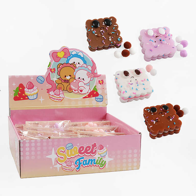 Гра антистрес C 72523 (24) ЦІНА ЗА 16 ШТУК В БЛОЦІ, “Печивко”, в коробці