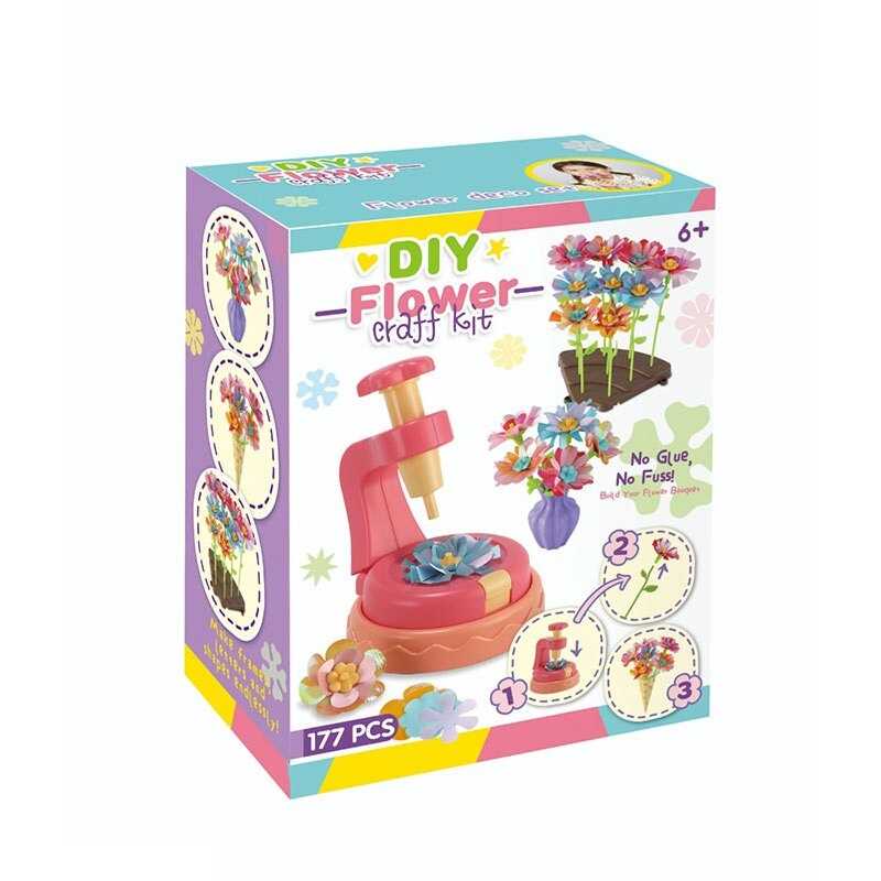 Набір для творчості 668 (48) інструмент, вази, заготовки для квітів, аксесуари, в коробці