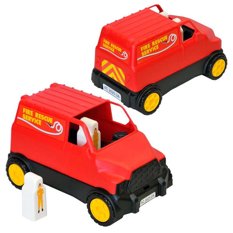 гр Авто "Smart wheels" позашляховик пожежний 40047 (14)  "Tigres", 26х15х15 см