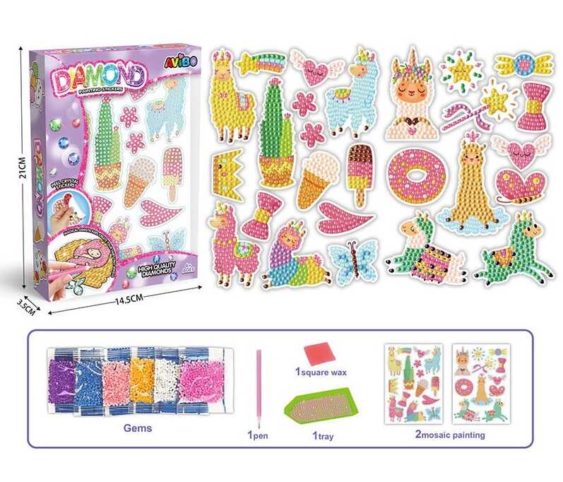 Алмазні стікери  A 5503-15 (240/2) в коробці