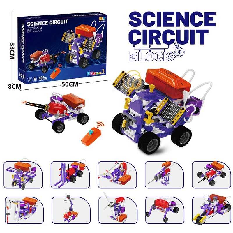 Електронний конструктор D 6001 (18/2) в коробці