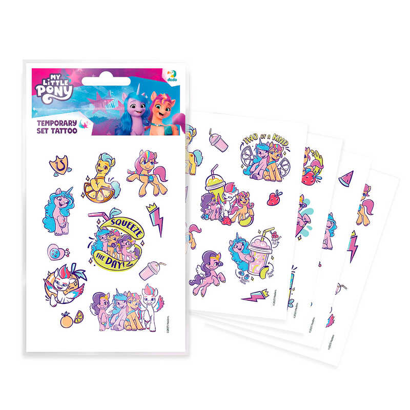 гр Набір дитячих тимчасових татуювань "My Little Pony" 200438 (50) "DoDo"