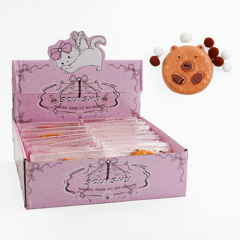 Гра антистрес C 70752 (24) ЦІНА ЗА 16 ШТУК В БЛОЦІ, "Капібара", в коробці