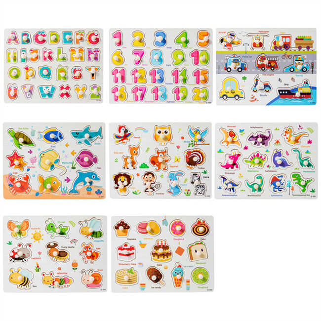 Вкладиші C 67046 (100) дерев'яні, у плівці, ВИДАЄТЬСЯ ТІЛЬКИ МІКС ВИДІВ