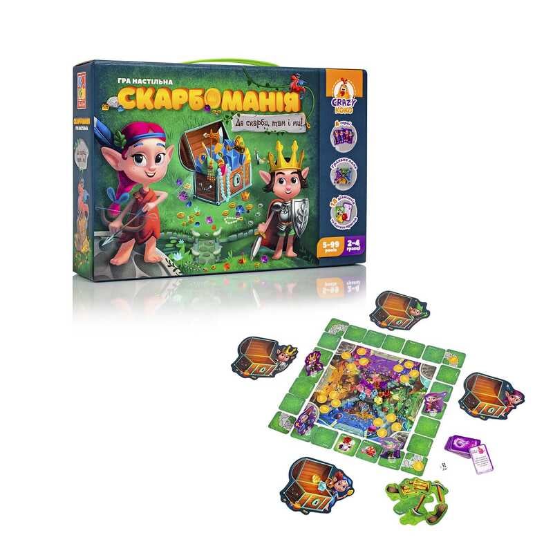гр Гра настільна "Скарбоманія" VT8055-30 (7) "Vladi Toys"