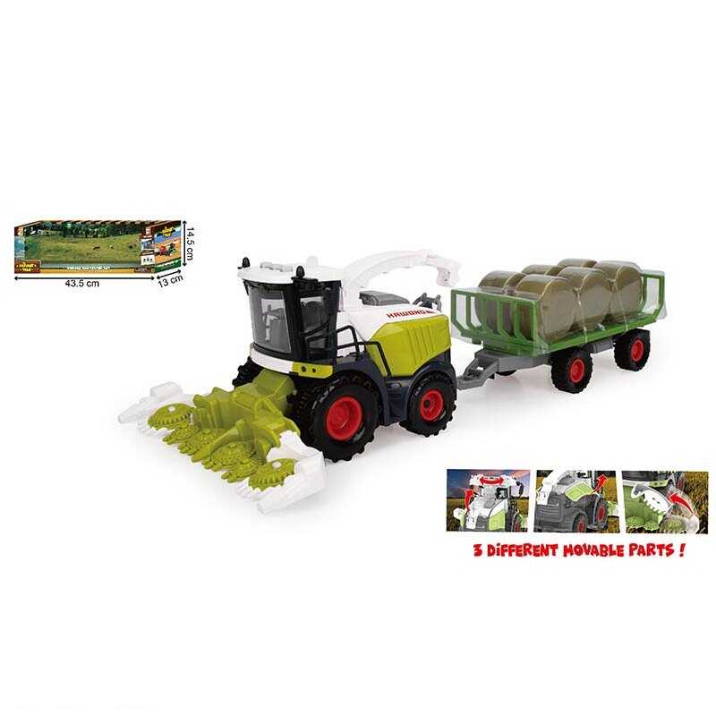 Комбайн 550-8 C (36/2) звук, підсвічування, інерція, причеп, рухливі елементи, в коробці