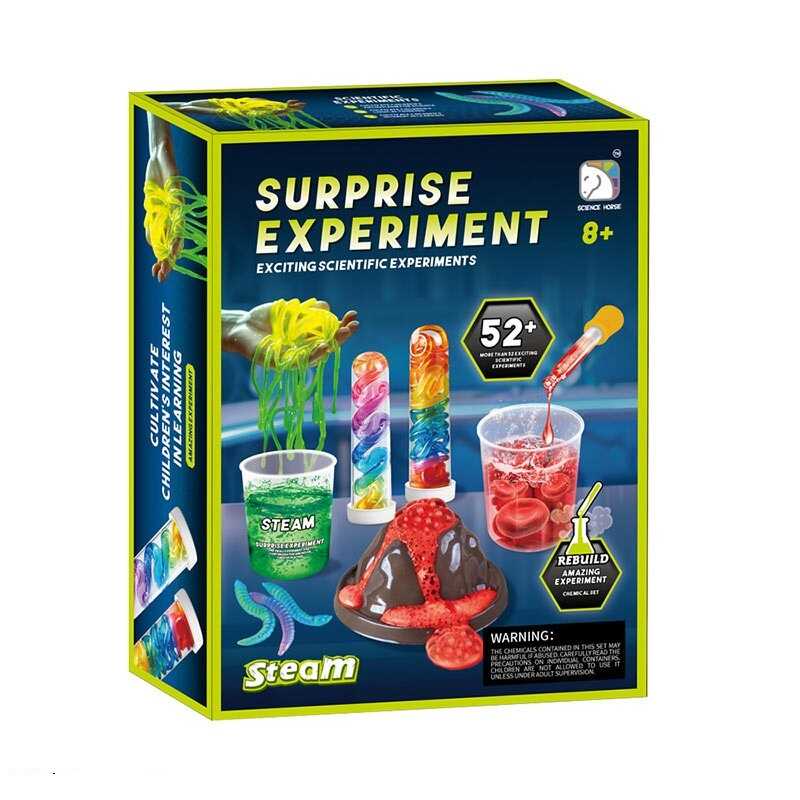 Набір дослідів SD 776 (48/2) інструменти, реактиви, матеріали для дослідів, буклет англійською мовою, аксесуари, мірні стакани, в коробці