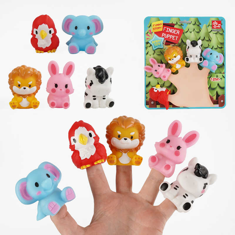 Пальчиковий театр SQ 22001-6 (240/2) 5 фігурок, на листі