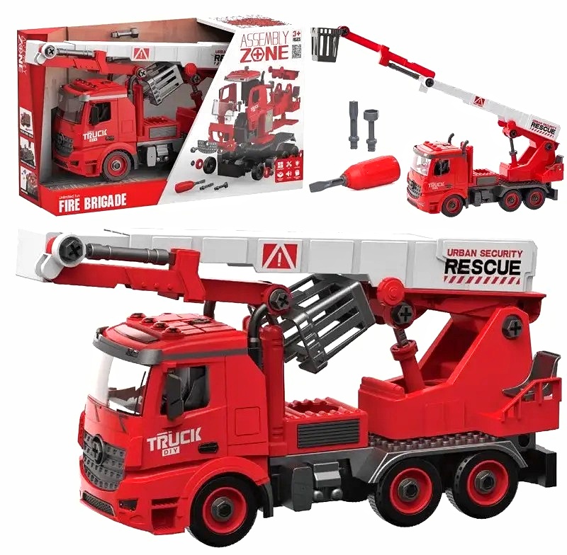 Машина-конструктор YW 9080 A , світло, звук, інерція, в коробці