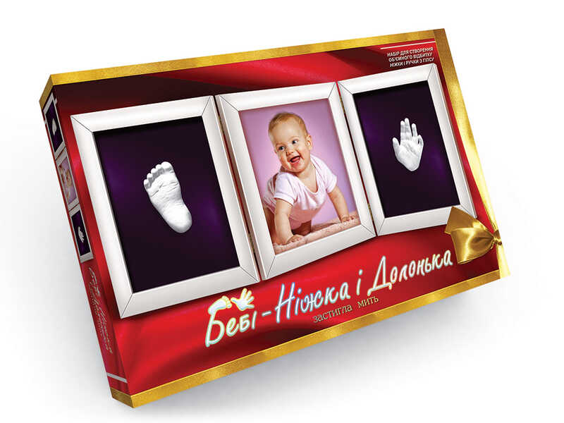 гр Бебі ніжка і долонька вел. БНЛ-01 УКР (5) "Danko Toys"