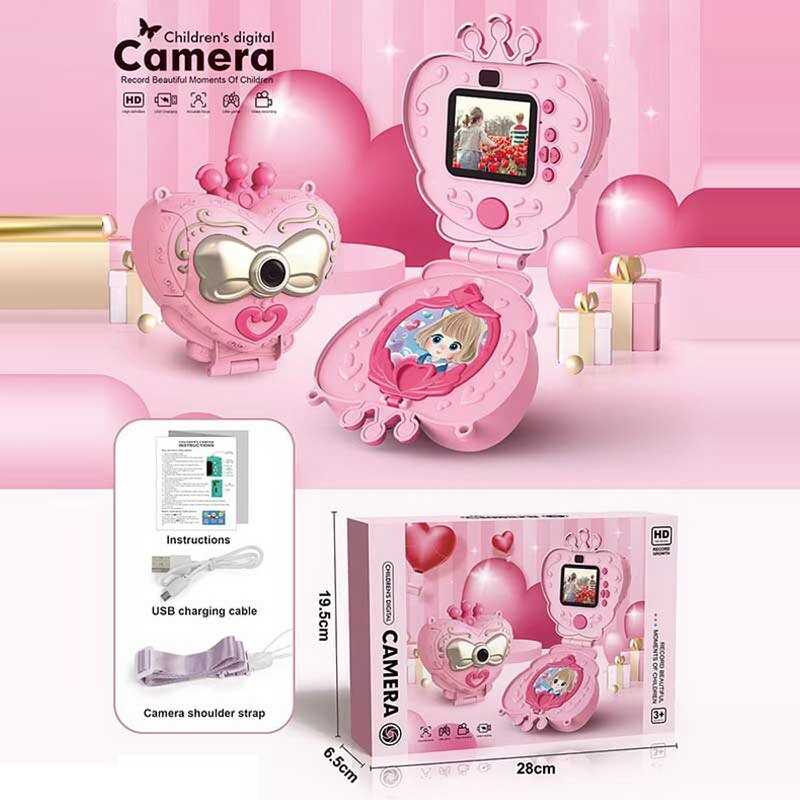 Фотоапарат 1209 (72) фото, відео, ігри, підтримка карти пам’яті, фронтальна камера, USB-кабель, в коробці