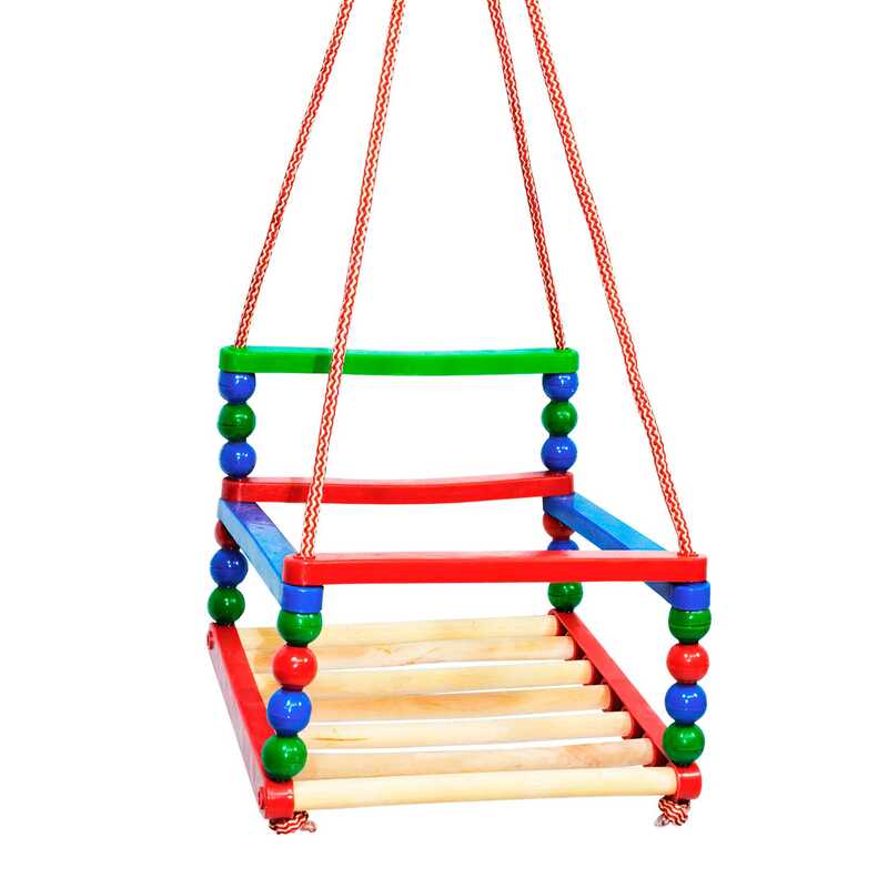 гр Гойдалка пластмасова кольорова 128 (10)