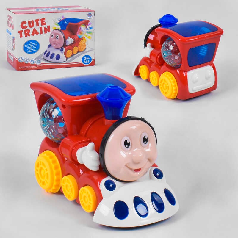 Поїзд 009-10 (96/2) 2 кольори, світло, звук, в коробці