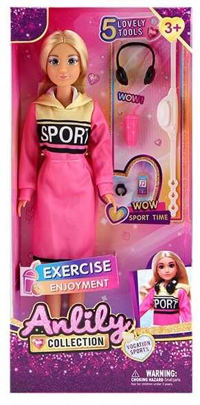 Лялька 616891 (48) висота: 30, знімне взуття, аксесуар, в коробці