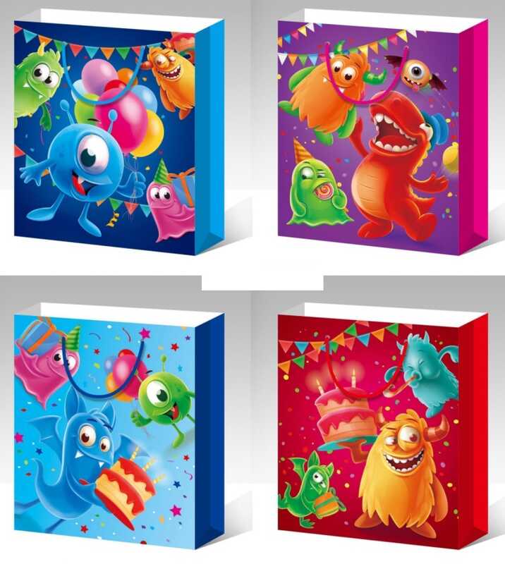 Пакет подарунковий С 69696 (480) 4 види, СЕРЕДНІЙ, ВИДАЄТЬСЯ ТІЛЬКИ МІКС ВИДІВ