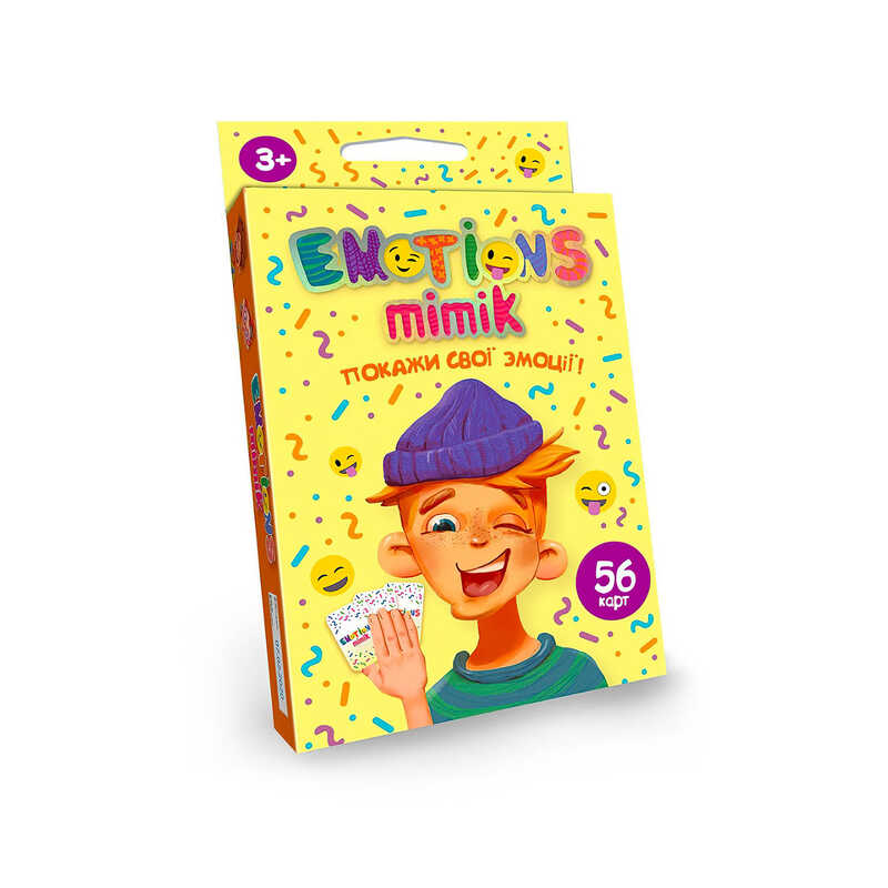 гр Карткова гра "Emotions Mimik" ЕМ-01-01U УКР. (32) "Danko Toys"