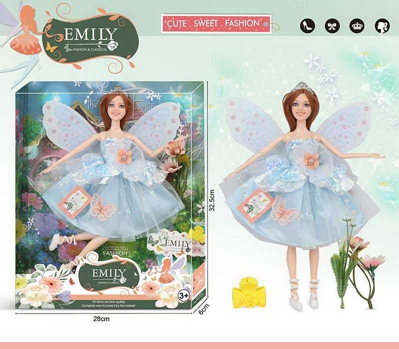 Лялька QJ 133 B (48/2) "Фея", висота 30 см, в коробці